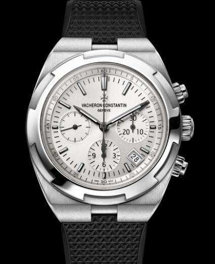 Vacheron Constantin Overseas Chronograph Replica Watch Steel - Rubber Strap 5500V/110A-B075